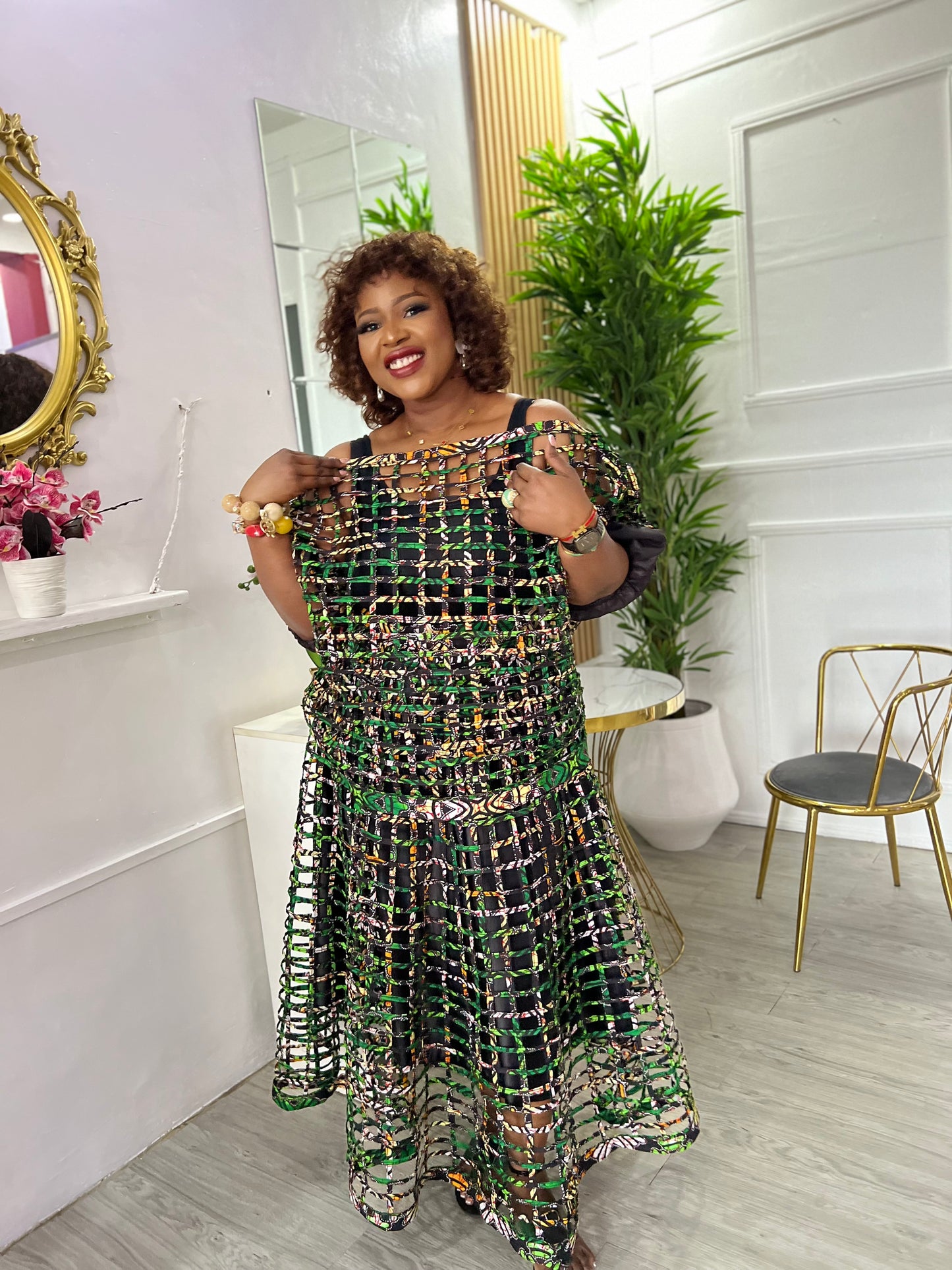 Ohemaa Mesh 2 Piece set