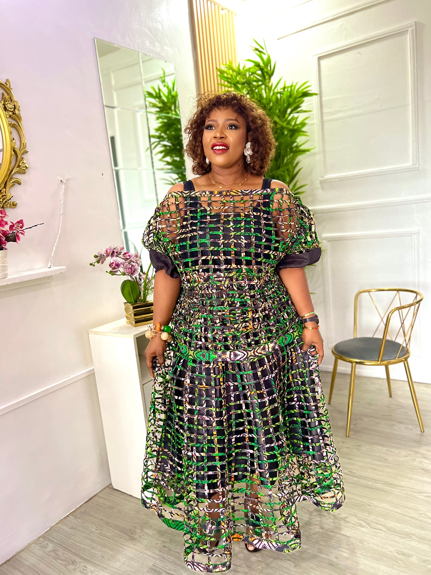 Ohemaa Mesh 2 Piece set