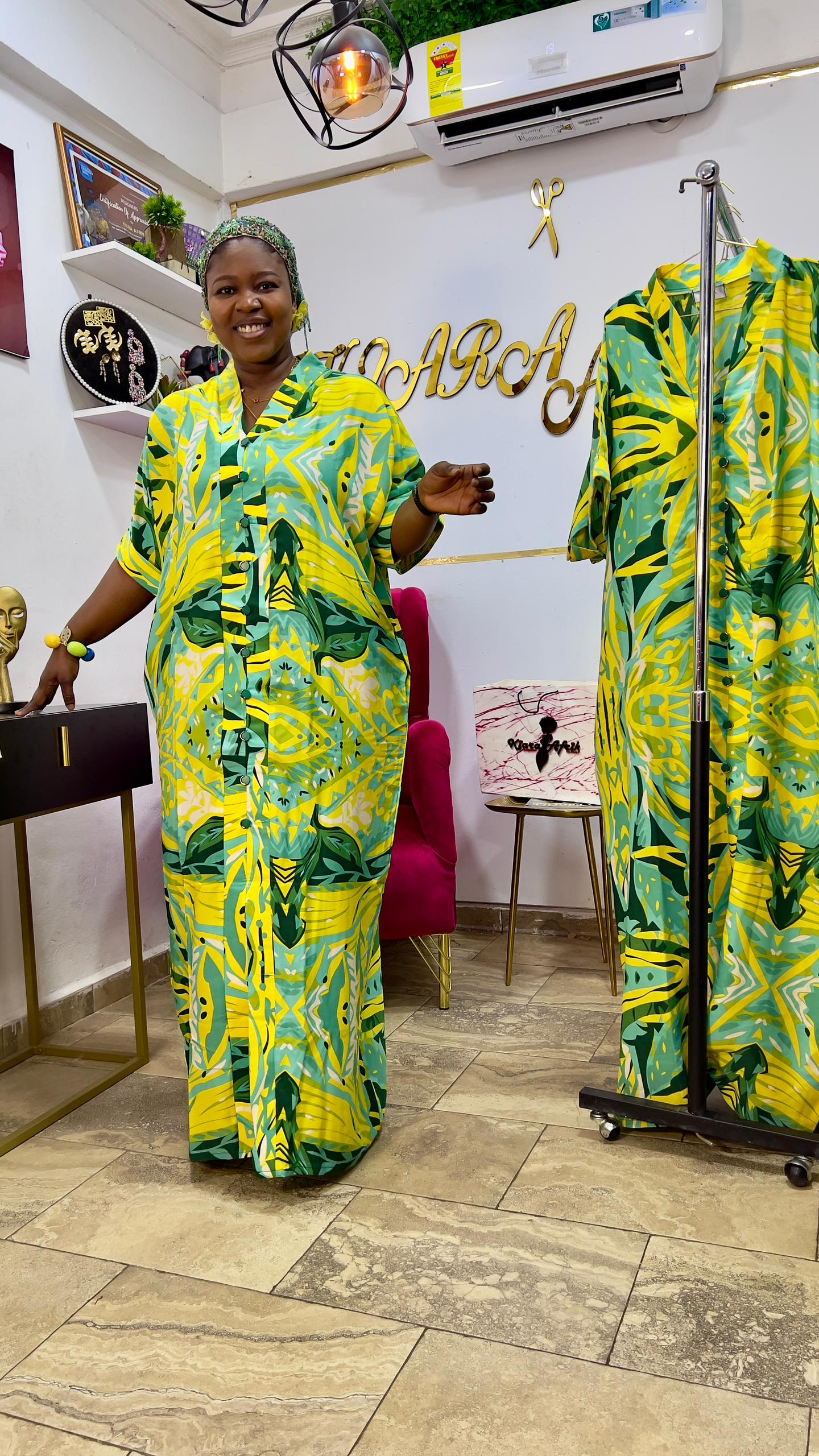 Laura Green Boubou Dress