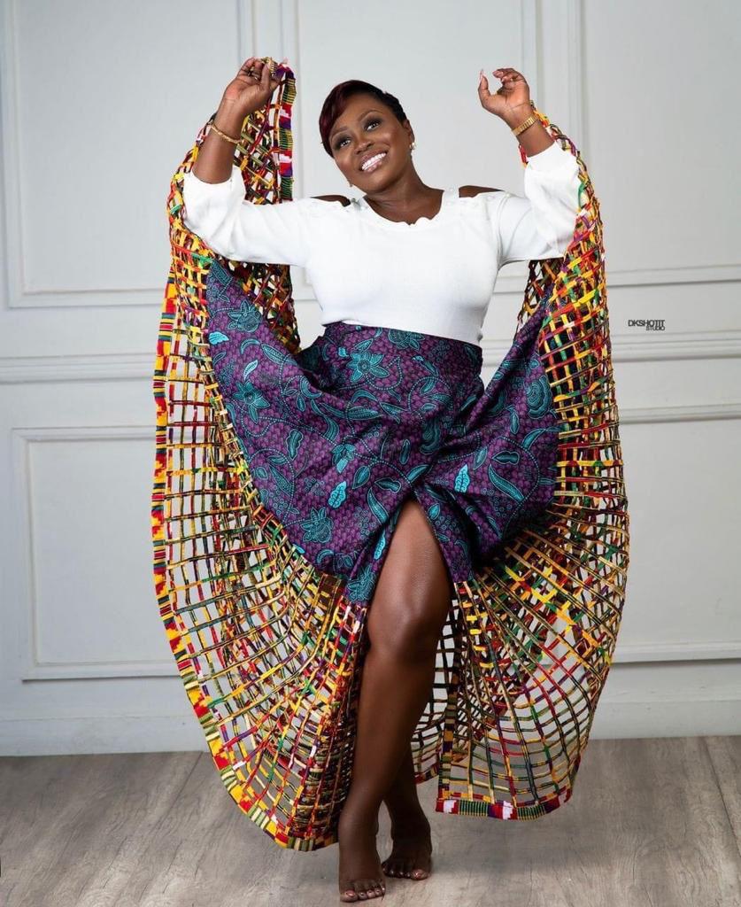 Dee African Mesh Skirt