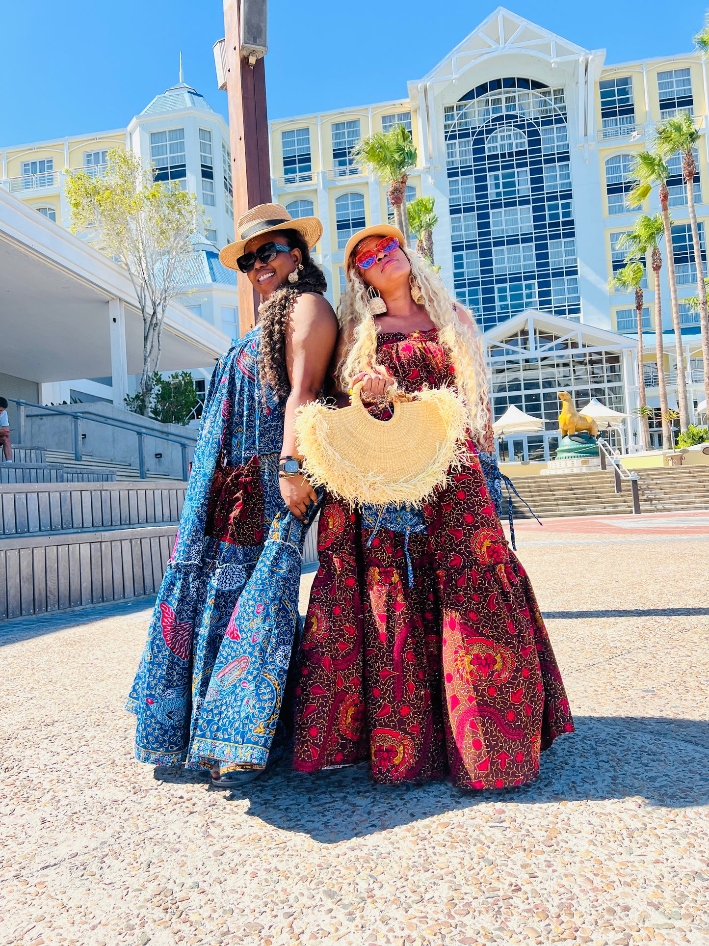 Siya Moon Rattan Beach Bag